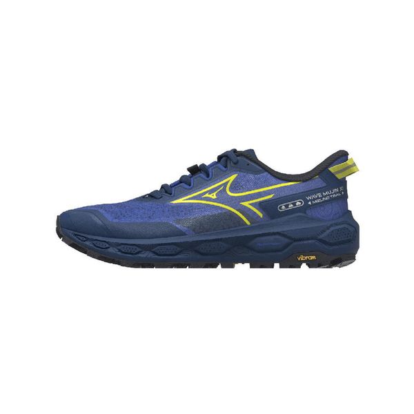Buty do biegania Mizuno Wave Mujin 11 Bleue. Niebieskie buty do biegania Mizuno, bez wzorów, z materiału, bez zapięcia, do biegania, mizuno wave. Za 629.99 zł.