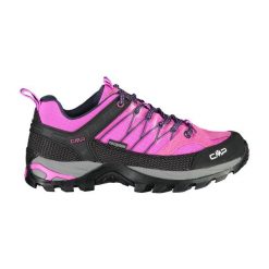 Damskie Niskie buty trekkingowe CMP Rigel waterproof. Czerwone trekkingi CMP, bez wzorów, z meshu, bez zapięcia, trekkingowe. Za 386.50 zł.