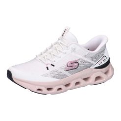 Buty SKECHERS STEP ALTUS FAST LANE Biały. Białe buty sportowe lifestyle Skechers, bez wzorów, z syntetyku, sportowe, bez zapięcia. Za 489.92 zł.