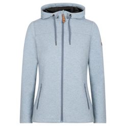 Bluza Z Kapturem Damska Casual Raniya. Niebieskie bluzy Trespass, xl, bez wzorów, casualowe, bez ramiączek, z kapturem. Za 240.99 zł.