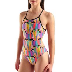 Strój Kąpielowy Damski Arena Tropical Delight Swimsuit. Czerwone stroje jednoczęściowe Arena, bez wzorów, z materiału, sportowe. Za 259.99 zł.