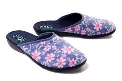 ADANEX DIL3NN DIANA 28040 GR/CZ, kapcie damskie. Niebieskie kapcie Adanex, bez wzorów. Za 50.99 zł.