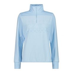 Damski polar CMP. Niebieskie bluzy z polaru CMP, bez wzorów, z polaru, na golfa. Za 315.50 zł.