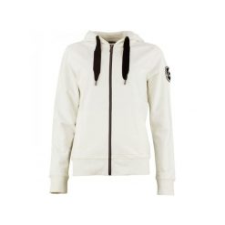 Damska bawełniana bluza rozpinana na całej długości Peak Mountain French Terry. Białe bluzy bez kaptura Peak Mountain, bez wzorów, z bawełny, bez kaptura. W wyprzedaży za 215.50 zł.