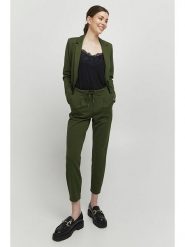 B.young Spodnie w kolorze zielonym rozmiar: L. Czarne spodnie dresowe b.young, bez wzorów, z dresówki. Za 80.95 zł.