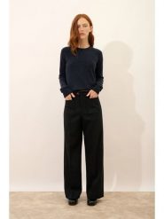 Just Cashmere Kaszmirowy sweter "Helen" w kolorze czarnym rozmiar: L. Czarne swetry Just Cashmere, l, bez wzorów, z kaszmiru, bez ramiączek. Za 347.99 zł.