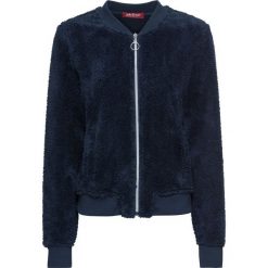 Bluza z polaru "baranek" bonprix ciemnoniebieski. Bluzy bez kaptura bonprix. Za 54.99 zł.