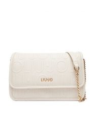 Liu Jo Torebka Esc Crossbody AF5158 E0538 Biały. Białe listonoszki Liu Jo, bez wzorów, z materiału, bez dodatków. Za 669.99 zł.