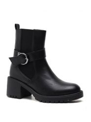 Sixth Sens Botki w kolorze czarnym rozmiar: 41. Czarne botki Sixth Sens, bez wzorów, bez obcasa, bez zapięcia. Za 152.99 zł.