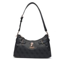 Torebka Guess. Szare torebki klasyczne Guess, z aplikacjami, klasyczne, bez dodatków. Za 589.99 zł.