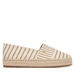 Espadryle Tommy Hilfiger. Brązowe espadryle Tommy Hilfiger, bez wzorów, bez obcasa. Za 359.99 zł.