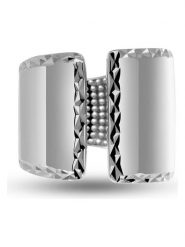 Eclat d'Argent Srebrny pierścionek rozmiar: 50. Szare pierścionki Eclat d'Argent, srebrne. Za 65.99 zł.