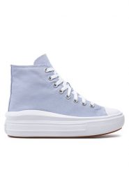 Converse Trampki Chuck Taylor All Star Move Platform A08294C Fioletowy. Fioletowe trampki Converse, bez wzorów, z materiału, retro, bez zapięcia. Za 279.99 zł.