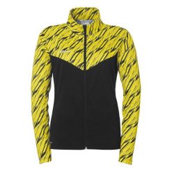 Damska bluza dresowa Uhlsport Progressive 28 Poly. Czarne bluzy bez kaptura Uhlsport, bez wzorów, z dresówki, bez kaptura, na fitness i siłownię. Za 168.50 zł.