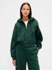 GAP Bluza w kolorze zielonym rozmiar: L. Zielone bluzy GAP, l, bez wzorów, bez ramiączek, bez kaptura. Za 122.38 zł.