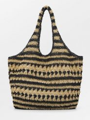 Becksöndergaard Shopper bag w kolorze jasnobrązowo-czarnym - 60 x 36 cm rozmiar: onesize. Brązowe shopper bag Becksöndergaard, bez wzorów, z materiału, bez dodatków. Za 165.99 zł.