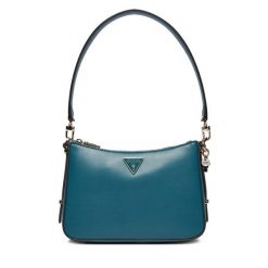 Torebka Guess. Niebieskie torebki klasyczne Guess, z aplikacjami, klasyczne, bez dodatków. Za 339.99 zł.