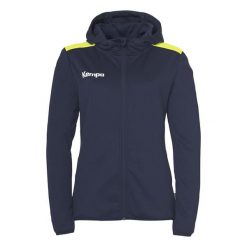 Damska bluza dresowa z kapturem Kempa Emotion 27. Niebieskie bluzy Kempa, l, bez wzorów, z dresówki, sportowe, bez ramiączek, z kapturem. Za 234.00 zł.