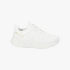 Buty do biegania biegowe damskie Swedemount Boston Running Shoe. Białe buty do biegania SWEDEMOUNT, bez wzorów, bez zapięcia, do biegania. Za 329.99 zł.