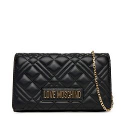 Torebka LOVE MOSCHINO. Czarne kopertówki Love Moschino, bez wzorów, wizytowe, bez dodatków. Za 669.99 zł.