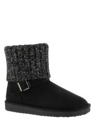 ISLAND BOOT Botki zimowe "Kourtney" w kolorze czarnym rozmiar: 36. Czarne botki Island Boot, bez wzorów, z dzianiny, bez obcasa, na platformie, bez zapięcia. Za 116.61 zł.