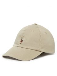 Polo Ralph Lauren Czapka z daszkiem 211954881003 Beżowy. Brązowe czapki z daszkiem Polo Ralph Lauren, bez wzorów, z bawełny. Za 359.99 zł.