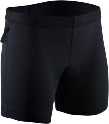 Damskie legginsy z wewnętrzną podszewką Silvini. Czarne legginsy Silvini, bez wzorów, z materiału. Za 129.99 zł.