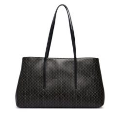 Torebka Calvin Klein. Czarne torebki klasyczne Calvin Klein, bez wzorów, klasyczne, bez dodatków. Za 649.99 zł.
