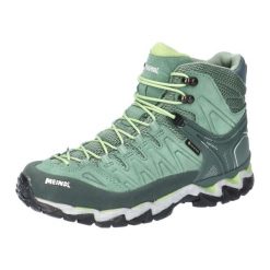 Buty turystyczne damskie Meindl Lite Hike Lady z membraną Gore - Tex. Zielone trekkingi MEINDL, bez wzorów, z gore-texu, bez zapięcia, trekkingowe, gore-tex. Za 983.61 zł.