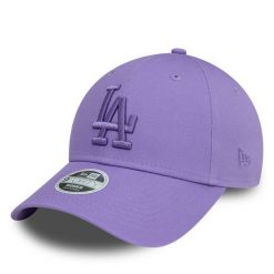 Czapka z daszkiem New Era. Fioletowe czapki z daszkiem New Era, bez wzorów. Za 79.99 zł.