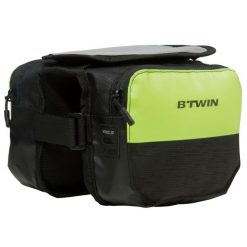 Sakwy rowerowe Riverside 520 na ramę podwójne 2 l. Czarne torebki klasyczne RIVERSIDE, bez wzorów, sportowe, na ramię, bez dodatków. Za 59.99 zł.