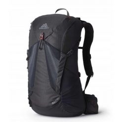 Plecak turystyczny Gregory Zulu 30L. Czarne plecaki Gregory, bez wzorów, bez dodatków. Za 672.81 zł.
