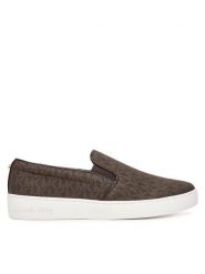 MICHAEL Michael Kors Tenisówki Keaton Slip On 43F7KTFP1B Brązowy. Brązowe trampki MICHAEL Michael Kors, bez wzorów, ze skóry, bez zapięcia. Za 409.99 zł.