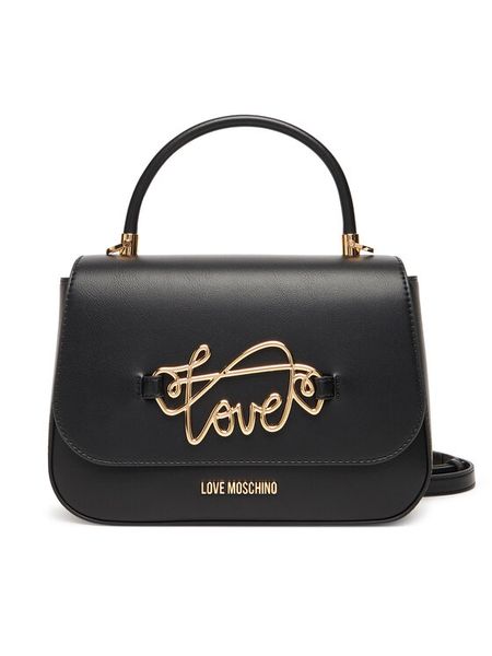 LOVE MOSCHINO Torebka JC4268PP0MKG0000 Czarny. Czarne torebki klasyczne Love Moschino, bez wzorów, ze skóry, bez dodatków. Za 639.99 zł.