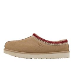Kapcie Ugg Australian W Tasman Ii Damskie. Brązowe kapcie UGG, bez wzorów, ze skóry. Za 695.58 zł.