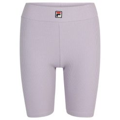 Damskie legginsy Fila Lacapelle. Fioletowe legginsy Fila, bez wzorów, sportowe. Za 220.68 zł.