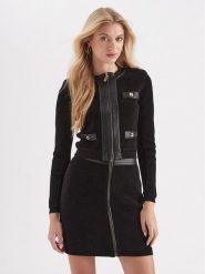 Marciano Guess Sweter 3YGR135 661Z Czarny Regular Fit. Czarne swetry Marciano Guess, xs, z aplikacjami, z syntetyku, bez ramiączek. Za 589.99 zł.