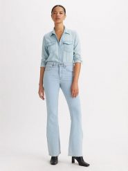 Levi's Dżinsy - Bootcut fit - w kolorze błękitnym rozmiar: W31/L30. Niebieskie jeansy Levi's, l, z aplikacjami, klasyczne, z podwyższonym stanem. Za 228.92 zł.