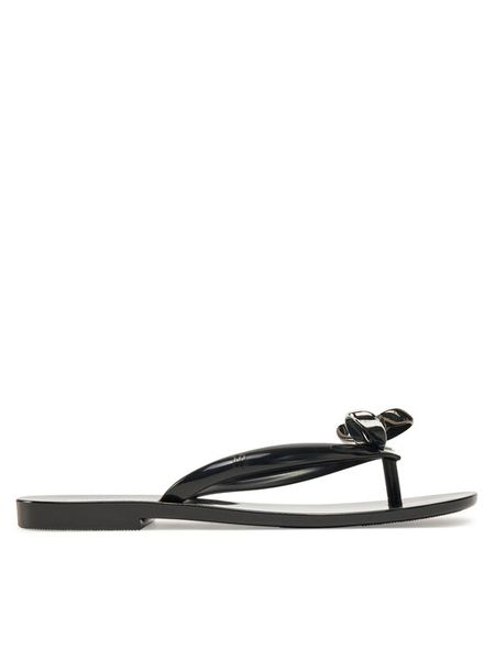 Melissa Japonki Melissa Harmonic Chrome X Ad 35997 Czarny. Czarne japonki Melissa, bez wzorów, z tworzywa sztucznego. Za 161.99 zł.