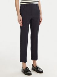Weekend Max Mara Chinosy Rana 2515131031 Granatowy Regular Fit. Niebieskie chinosy Weekend Max Mara, bez wzorów, z bawełny. Za 819.99 zł.