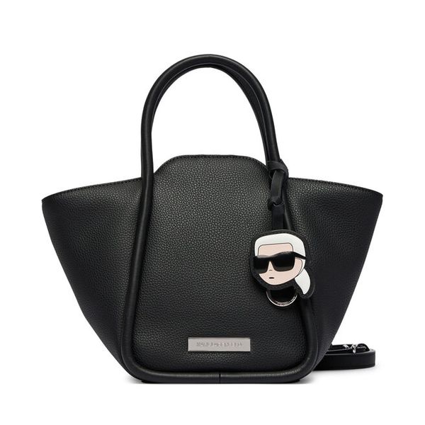 Torebka KARL LAGERFELD. Czarne torebki klasyczne KARL LAGERFELD, bez wzorów, klasyczne, bez dodatków. Za 779.99 zł.