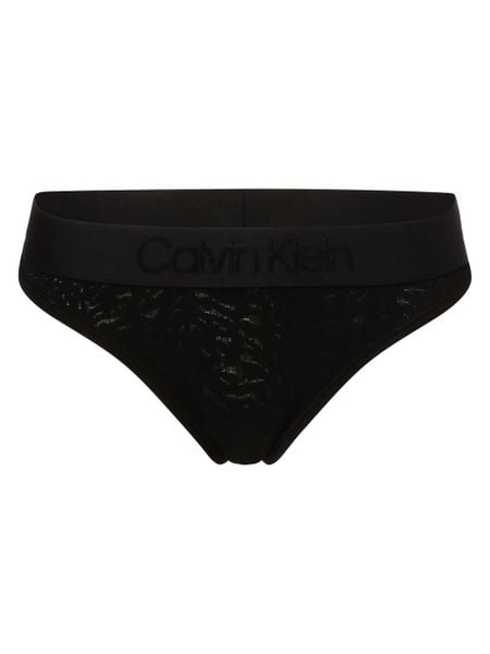 Calvin Klein Stringi Kobiety czarny, L. Czarne stringi Calvin Klein, bez wzorów. Za 139.95 zł.