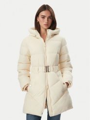 Guess Kurtka zimowa W6BL50 W4144 Kremowy Regular Fit. Białe kurtki Guess, na zimę, xs, z aplikacjami, z syntetyku, bez kaptura. Za 954.99 zł.