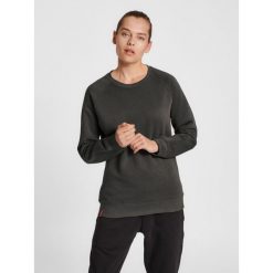 Bluza damska Hummel red Heavy. Czarne bluzy bez kaptura Hummel, xs, bez wzorów, prążkowane, bez kaptura, do piłki ręcznej. W wyprzedaży za 168.00 zł.