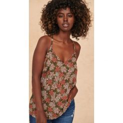 Top Damski Jakamari BS Lotos / Khaki. Brązowe topy blue shadow, uniwersalny, bez wzorów, z dzianiny, bez kołnierzyka, bez ramiączek. Za 99.90 zł.