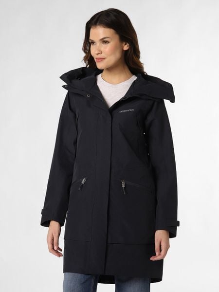 Didriksons Parka - Ilma Kobiety niebieski, 48. Niebieskie płaszcze Didriksons, bez wzorów, eleganckie, bez kaptura. Za 1,199.95 zł.