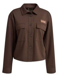 Smith & Soul Kurtka koszulowa w kolorze ciemnobrązowym rozmiar: L. Brązowe kurtki Smith & Soul, l, bez wzorów, bez kaptura. Za 217.99 zł.