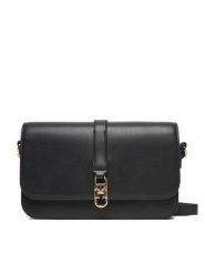 Tommy Hilfiger Torebka Th Libre Flap Crossover AW0AW17723 Czarny. Czarne listonoszki Tommy Hilfiger, bez wzorów, ze skóry, bez dodatków. Za 519.99 zł.