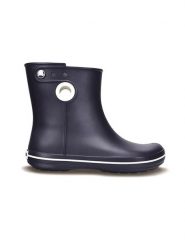 Crocs Kalosze "Jaunt Shorty" w kolorze granatowym rozmiar: 37/38. Niebieskie kalosze Crocs, bez wzorów, bez zapięcia. Za 109.95 zł.