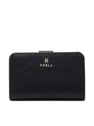 Furla Portfel Camelia WP00314-HSF000-O6000-1-007-20-CN-P Czarny. Czarne portfele Furla, bez wzorów, ze skóry. Za 749.99 zł.